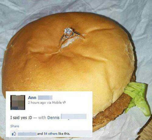 Proposal By Sandwich